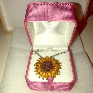 LIMITED EDITION Judith Jack Sunflower pendant/pin